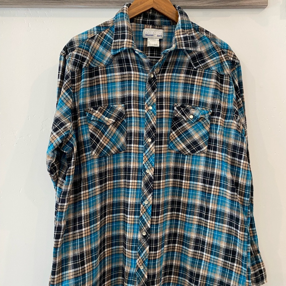 WRANGLER Men's Plaid Shirt